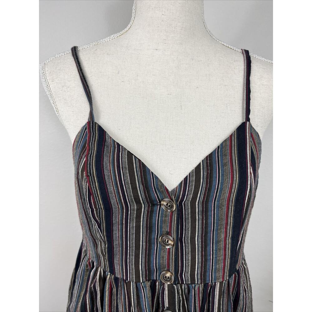 Mustard Seed Women's Multi Color Jumper Romper Size Small Summer Spring - Picture 3 of 12